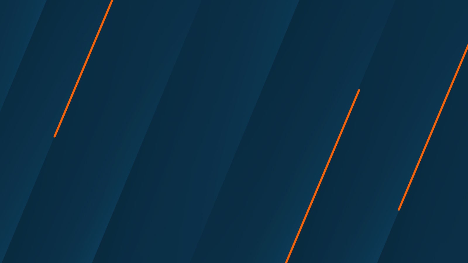 Abstract Orange Lines on Ink Background