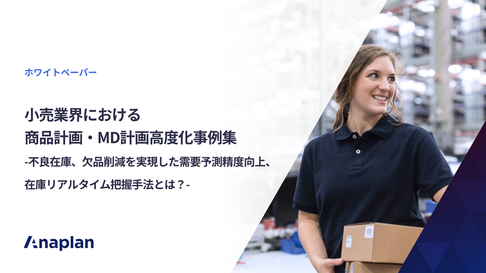 小売業界における商品計画・MD計画高度化事例集