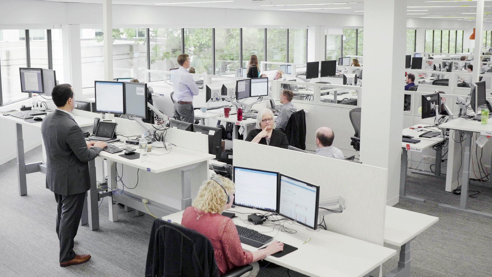 ariel view of Unum offices