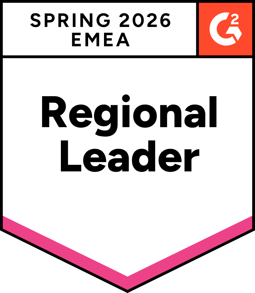G2 Spring 2026 EMEA Regional Leader