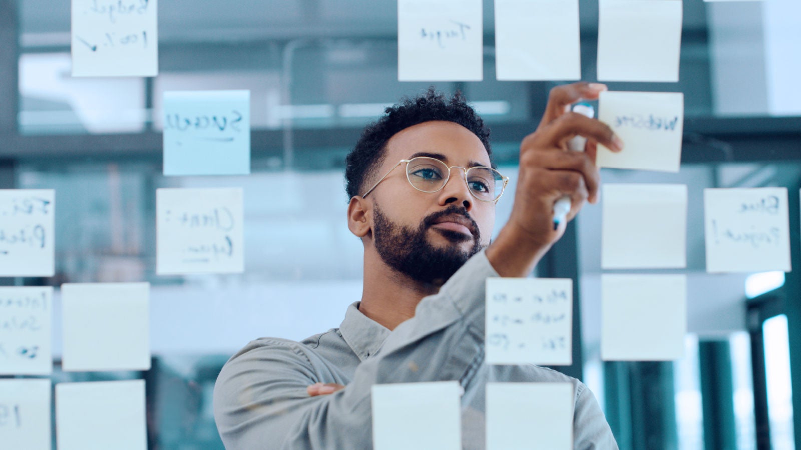Man working in office 