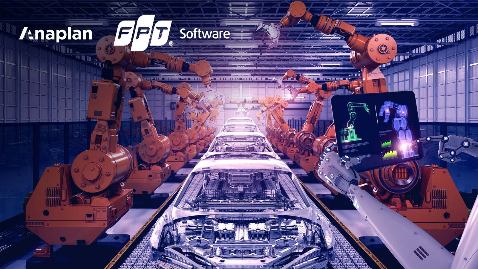Anaplan FPT Software Logos