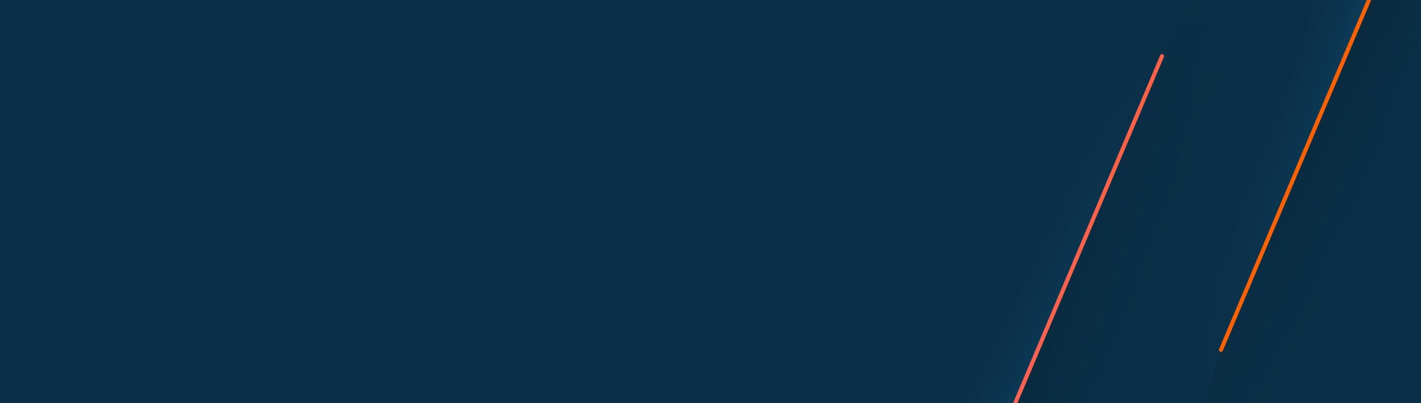 Ink with 2 Orange Stripe Desktop Promo Banner