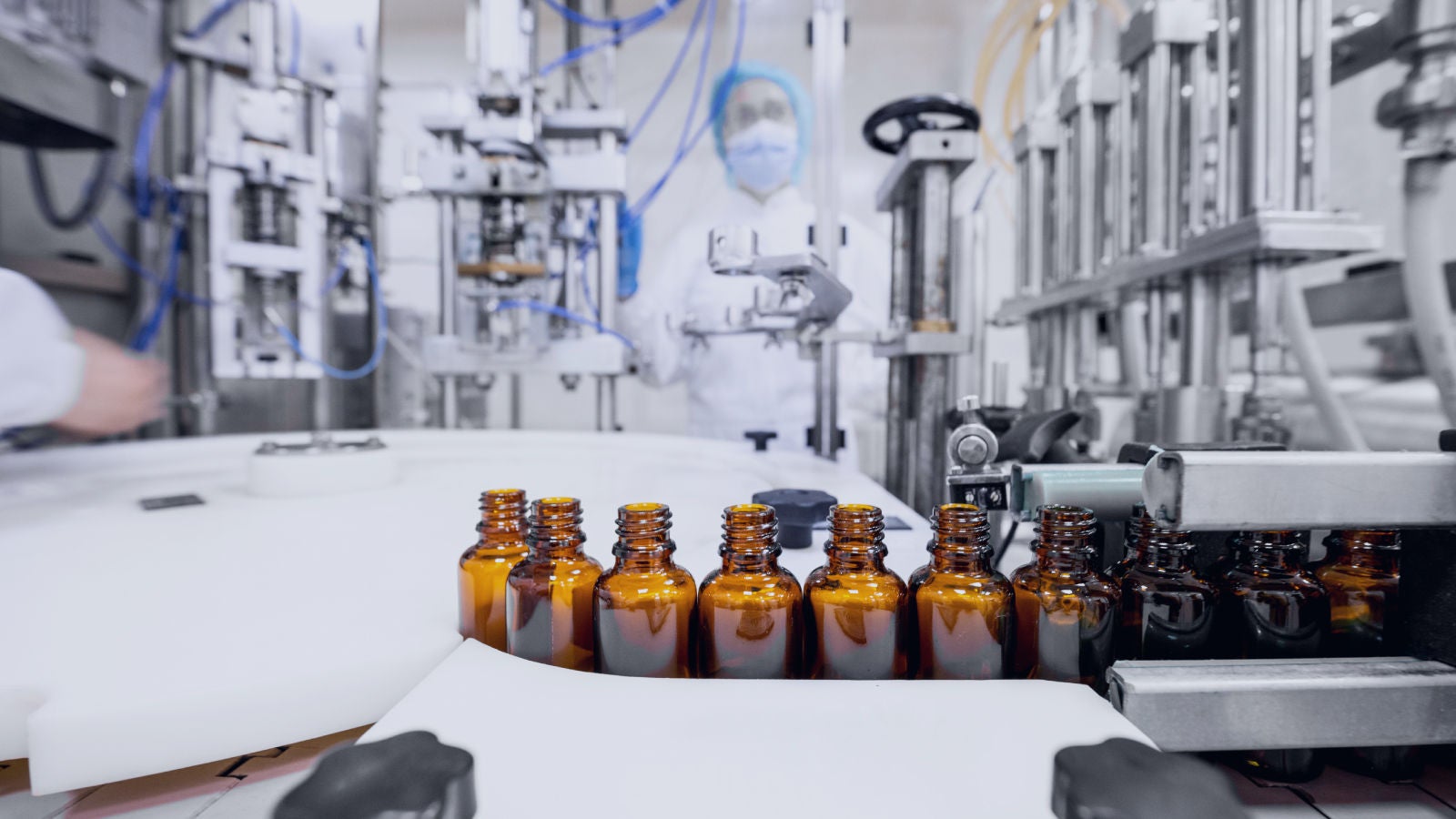 Close up shot of lab