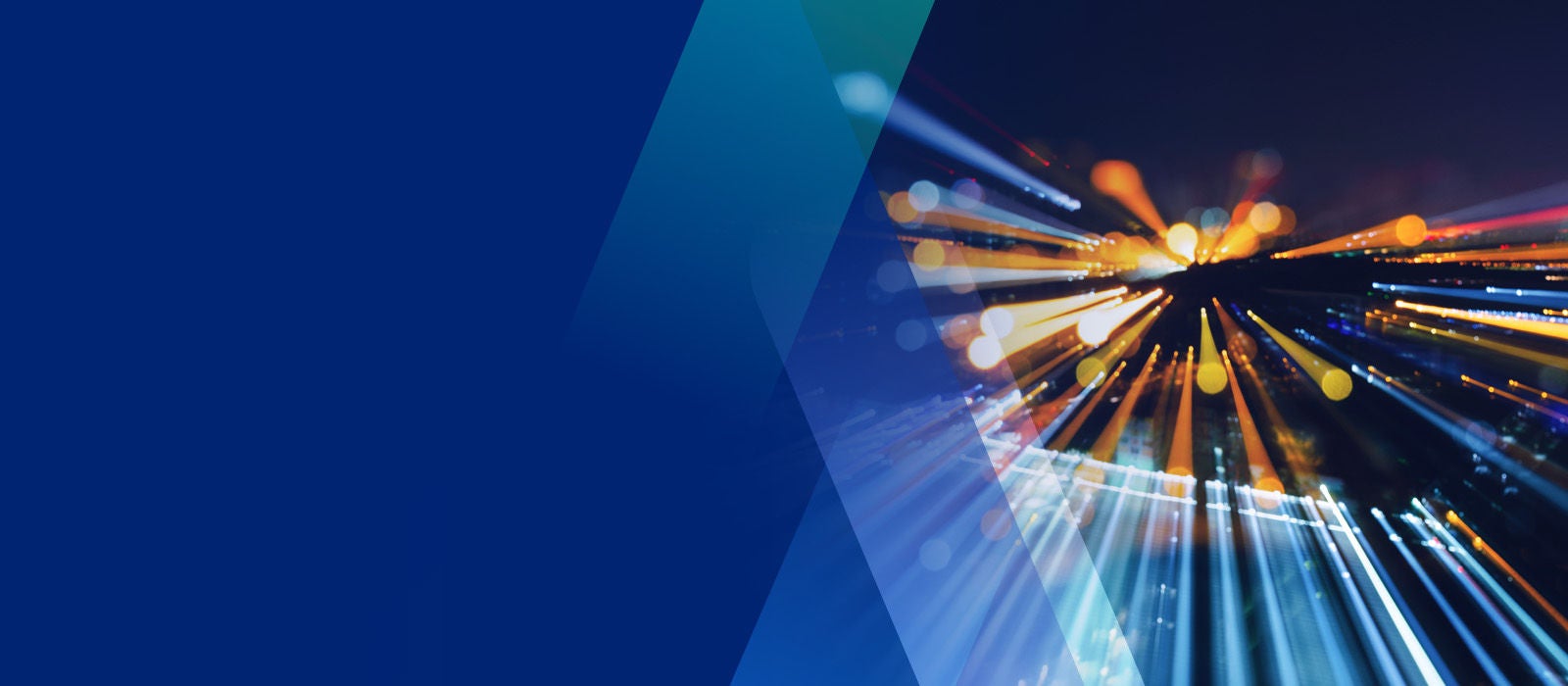 Rays of Light over a city skyline