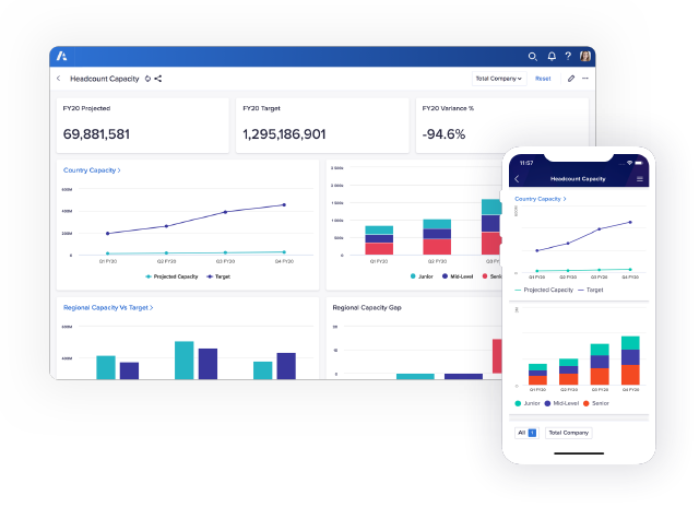 Anaplan Desktop-mobile product visual